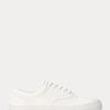 White Women’s Ralph Lauren Bryn Leather Sneakers