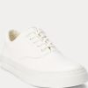 White Women’s Ralph Lauren Bryn Leather Sneakers