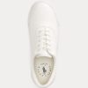 White Women’s Ralph Lauren Bryn Leather Sneakers