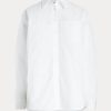 White Women’s Ralph Lauren Cotton Broadcloth Shirts