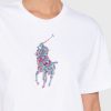 White Women’s Ralph Lauren Crew Neck Graphic T Shirts