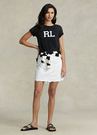 White Women’s Ralph Lauren Denim Pencil Skirts