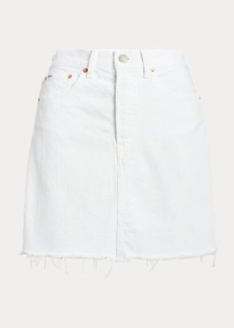 White Women’s Ralph Lauren Denim Pencil Skirts