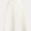 White Women’s Ralph Lauren Linen A-Line Skirts