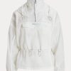 White Women’s Ralph Lauren Packable Ripstop Windbreaker