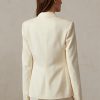 White Women’s Ralph Lauren Safford Wool Gabardine  Blazers