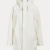 White Women’s Ralph Lauren Water-Resistant Hooded Windbreaker
