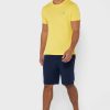Yellow Men’s Ralph Lauren Chest Logo Crew Neck T Shirts