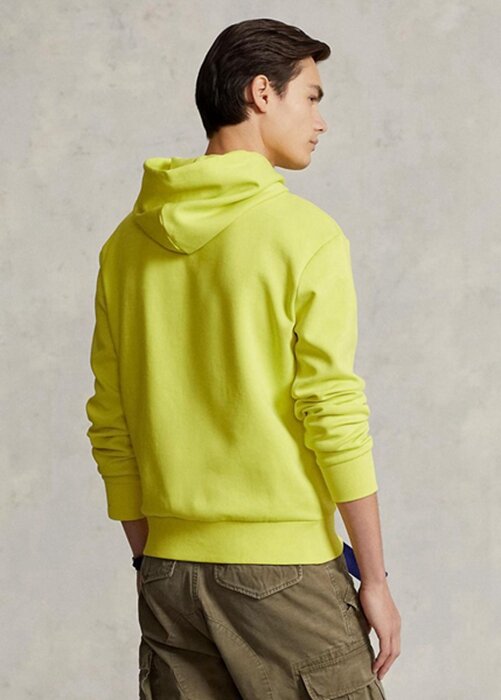 Yellow Men’s Ralph Lauren Double-knit Hoodie Yellow Men’s Ralph Lauren Double-knit Hoodie