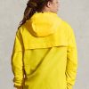 Yellow Men’s Ralph Lauren Water-Repellent Hooded Jackets Yellow Men’s Ralph Lauren Water-Repellent Hooded Jackets