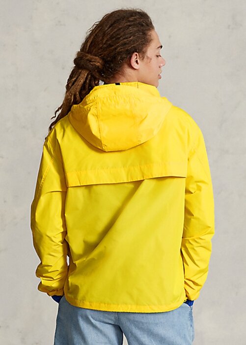 Yellow Men’s Ralph Lauren Water-Repellent Hooded Jackets Yellow Men’s Ralph Lauren Water-Repellent Hooded Jackets
