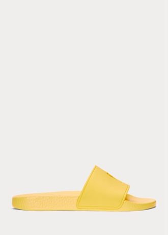 Yellow Women’s Ralph Lauren Big Pony Sandals