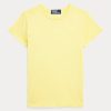 Yellow Women’s Ralph Lauren Organic Cotton Crewneck T Shirts