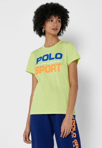Yellow Women’s Ralph Lauren Polo T Shirts